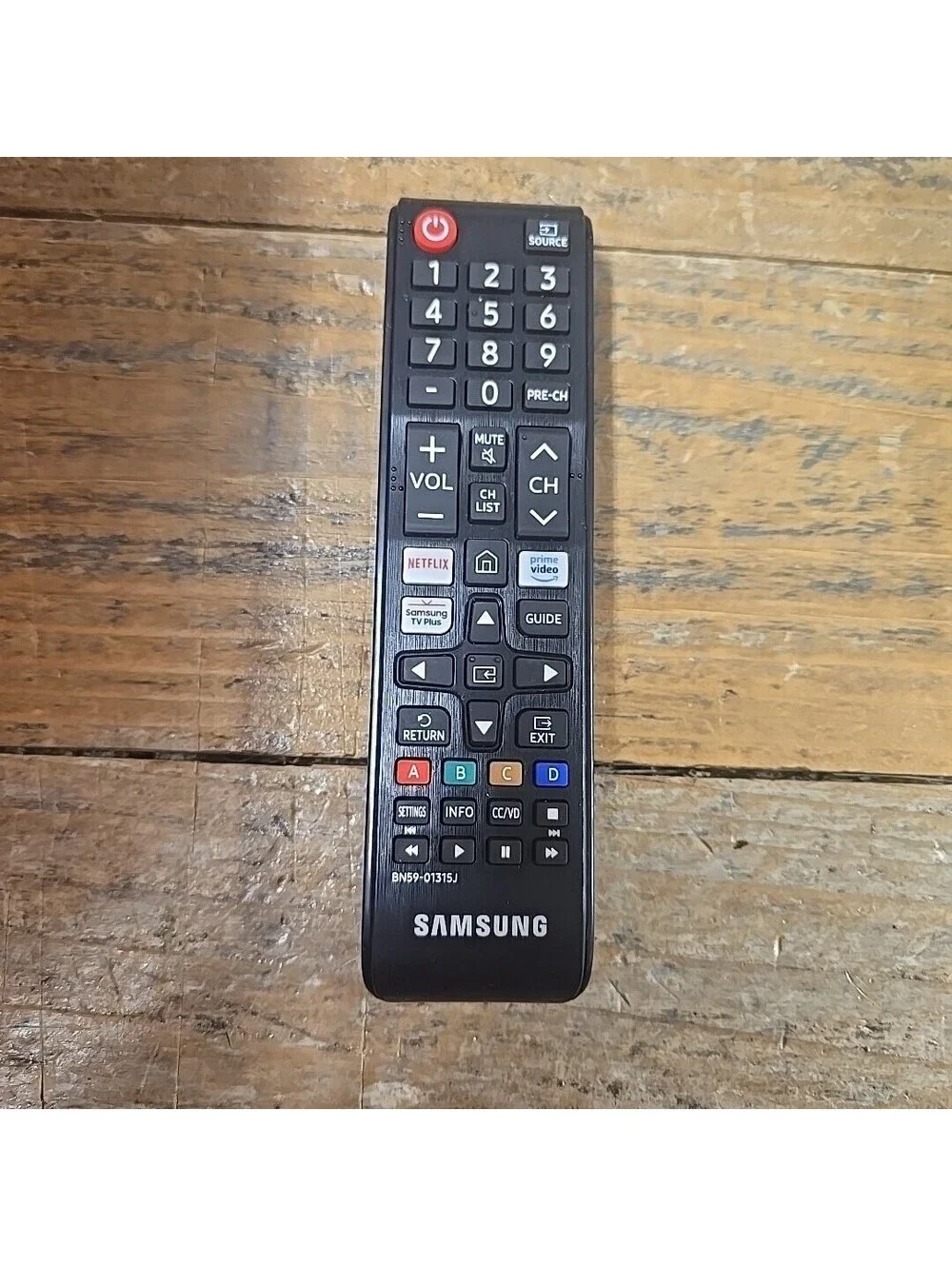Samsung BN59-01315J Smart TV Remote Control Netflix Prime Video OEM Tested